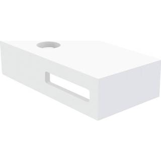 👉 Fontein solid surface wit mat Best Design Malo Planchet 40x21x10cm 4010330 8719323066205