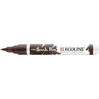 👉 Bruin stuks active ecoline brushpen- Sepia donker 440 8712079406523