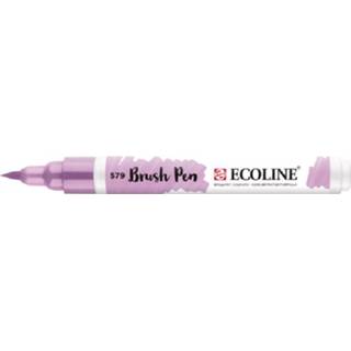 👉 Pastel paars stuks active ecoline brushpen- 579 8712079406554