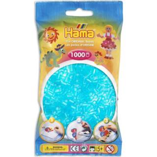 👉 Blauw stuks active Hama Midi kralen 1000 stuks- pearl licht 73 28178207731