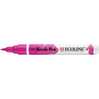 👉 Magenta roze stuks active ecoline brushpen- 337 8712079388737