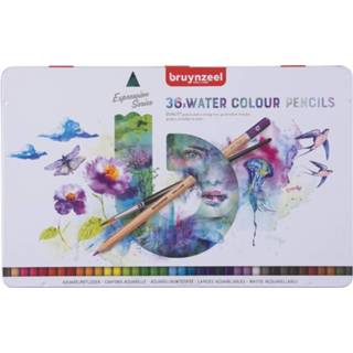 👉 Aquarelpotlood stuks active Bruynzeel Creatives - aquarelpotloden 36 8712079424985