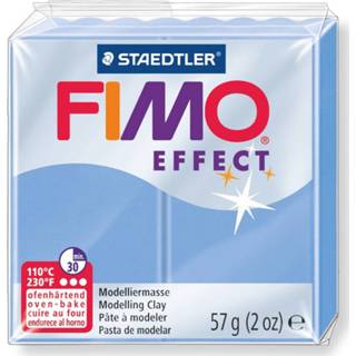 Blauw stuks active glitter Fimo soft effect 57 gram - gemstone blue agate 4007817802274