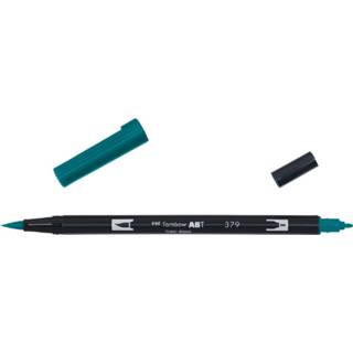 👉 Donkergroen groen stuks active ABT Dual Brush Pen - jade green 379 4901991647754