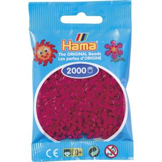 👉 Strijkkraal roze stuks active Hama Mini online only strijkkralen 2000 - framboos 29 28178501297