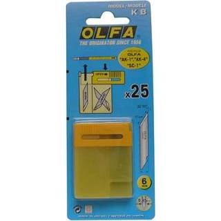 👉 Reservemesje stuks active Olfa reservemesjes voor penmes- 25 91511500134