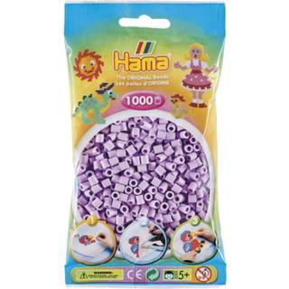 👉 Strijkkraal pastel paars stuks active Hama Midi - strijkkralen 1000 lilac 96 28178207960