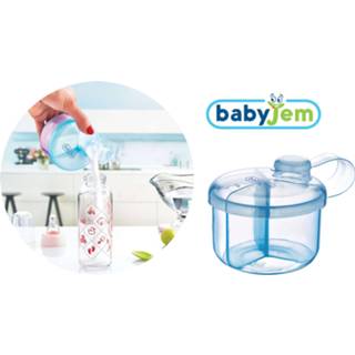 👉 Melkpoederdoosje blauw active flesvoeding baby's Melkpoederdoos | Milk Powder Babyjem Dispencer 496 Blue 8681049224965
