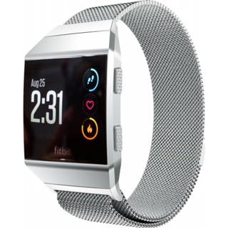 👉 Milanese band zilver Strap-it® Fitbit Ionic (zilver) 7424902848875