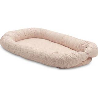 👉 Babynestje roze active Jollein|Babynest| baby's Jollein Babynest - Snake Pale Pink 8717329357341