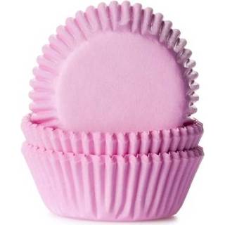 👉 Baking cup roze stuks active cups mini 60 stuks- Licht 8718375851616