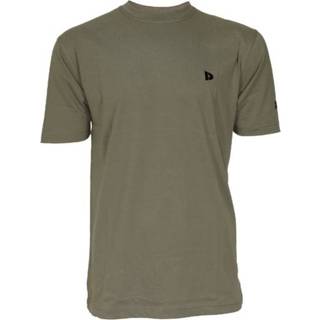 👉 Shirt active mannen Donnay Heren - T-Shirt Vince Taupe 8717528111751