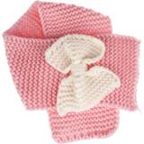 👉 Sjaal roze meisjes Herfst winter warme gebreide bowknot sjaals (roze) 8226890121676