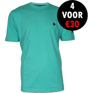 👉 Shirt zeegroen active mannen Donnay Heren - T-Shirt Vince 8717528111935