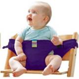 Eetkamer stoel baby's Baby Booster Seat Eetkamerstoel Veiligheidsgordel Draagbare Zetel Lunch Stretch Wrap Voeden Harnas 8720266901614