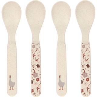 👉 Kinderservies active kinderen Lässig Spoon Set (4 pcs) Tiny Farmer - Goose 4042183420158