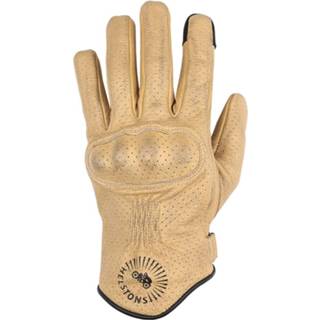 👉 Glove beige zwart leather active Helstons Sun Air Summer Black Gloves T12 3662136086715