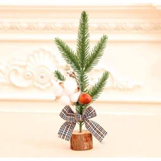 👉 Kerstversiering katoen active 2 STKS 25 cm Kerstboomversieringen Desktop Sfeer Decoratie Props (Katoen)