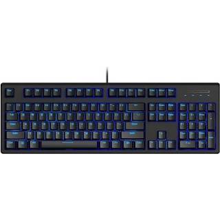 👉 Toetsenbord blauw rode active Rapoo V708 104 toetsen Gaming Mechanische externe desktop Notebook Bedraad (blauw licht schacht)