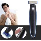 👉 Scheerapparat zwart blauw active mannen Elektrisch scheerapparaat voor Oplaadbare scheerapparaattrimmer (zwart + blauw)