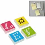 👉 Koelkastmagneet active Love Style Magnet Sticker / Magnetische Hold Home Deco (4 stuks in een verpakking, de prijs is voor 4 stuks)