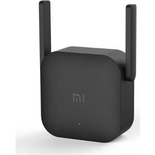 👉 Antenne zwart active Originele Xiaomi Mi WiFi-versterker Pro 300Mbps WiFi Smart Extender-router met 2x2 externe antennes (zwart)
