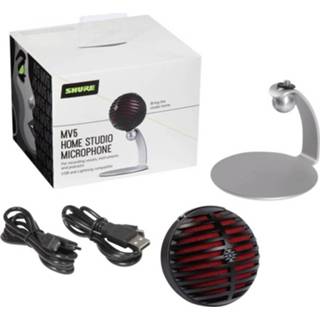 👉 Shure MV5-B-DIG Spraakmicrofoon Zendmethode:Kabelgebonden