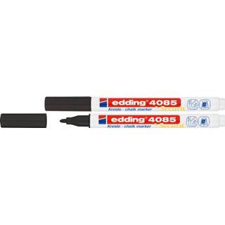 👉 Krijtmarker zwart stuks active Edding 4085 - 1-2 mm 4057305034656