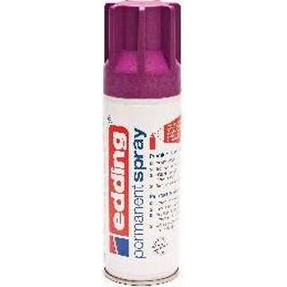 👉 Rood stuks active Edding 5200 permanent spray 200 ml - bessenrood mat 4004764966981