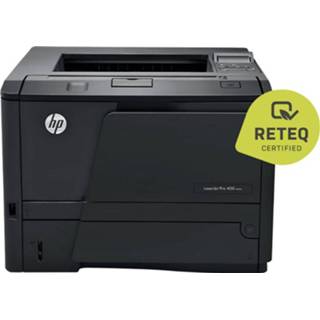 👉 Laserprinter zwart wit HP Laserjet PRO400 - M401DE (zwart/wit) B-grade (gerepareerd, zeer goede staat) A4 1200 x dpi LAN, Duplex Printsnelheid (zwart):33 pag./min. 2050006593172