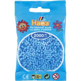 👉 Strijkkraal pastel blauw stuks active Hama Mini online only strijkkralen 2000 - 46 28178501464