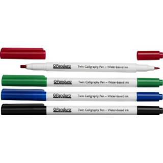 👉 Stuks active Panduro twin kalligrafie pen 4 7320186527188