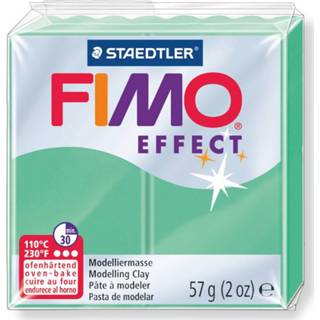 👉 Groen stuks active glitter Fimo soft effect 57 gram - gemstone jade 4007817802298