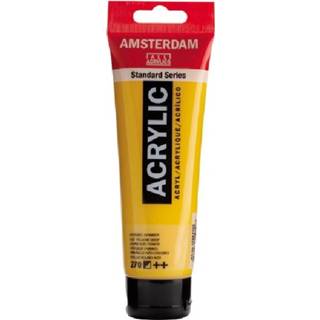 👉 Geel stuks half dekkend active amsterdam Acrylverf 120 ml- Azogeel Donker 270 8712079158187