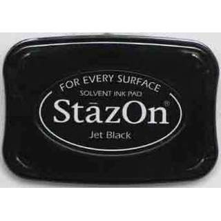 👉 Stempelinkt zwart stuks active StazOn Stempelinkt- Permanent 712353150317