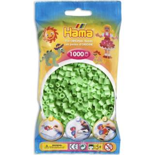👉 Groen stuks active Hama Midi kralen 1000 - pastelgroen 47 28178207472