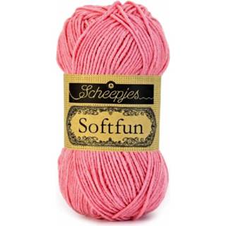 👉 Scheepjeswol roze acryl stuks active Scheepjes Softfun - 5400436325145