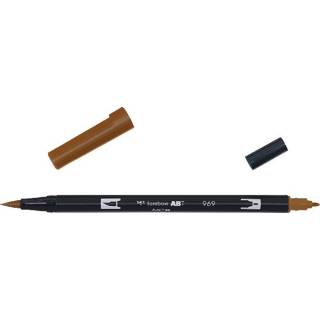 👉 Bruin stuks active ABT Dual Brush Pen chocolate 969 4901991902235