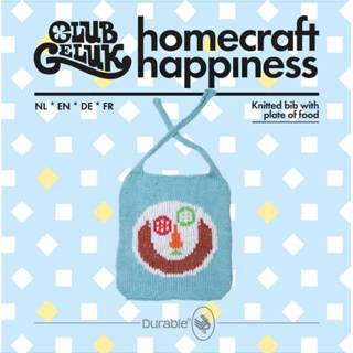 👉 Slab katoen stuks active online only Pakket club geluk - gebreide met bord 8715779339399