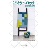 👉 Deken blauw katoen stuks active online only Pakket Durable criss-cross - 8715779348988