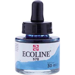 👉 Hemelsblauw cyaan blauw stuks active ecoline Fl.30- Cyan 8712079407223