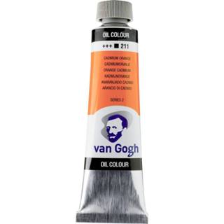 👉 Olieverf medium oranje stuks dekkend active online only Van Gogh 40 ml - cadmiumoranje 211 8712079219178