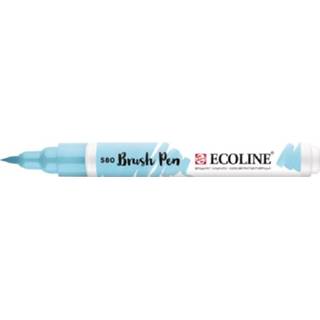 👉 Pastel blauw stuks active ecoline brushpen- 580 8712079406561