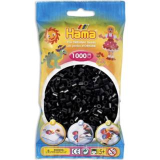 👉 Zwart stuks active Hama Midi kralen 1000 - 18 28178207182