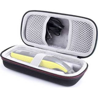 👉 Scheerapparat EVA touw active Draagbare schokbestendige tas Scheerapparaat Opbergtas Doos met voor Philips OneBlade