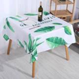 👉 Tafelkleed active 2 STUKS Kerst Gedrukt Waterdicht en Oliebestendig Vierkant Tafelkleed, Specificatie: 220x140cm (Stijl 9 Turtle Leaf)