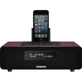 👉 Tafelradio bruin Sangean EPOCH 380 DAB+, DAB, FM Apple-dock, AUX, Bluetooth, Accu laadfunctie, Incl. afstandsbediening, Wekfunctie 4711317993065