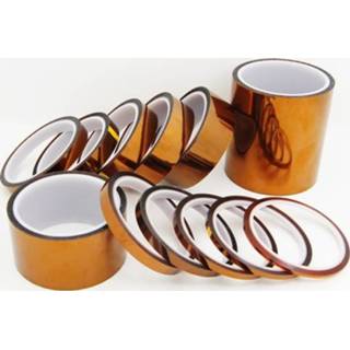 👉 Hittebestendige tape active op hoge temperatuur Thermische isolatieband Polyimide-kleefstof Isolerende kleefband 3D-printplaat Beschermingstape (5 mm)