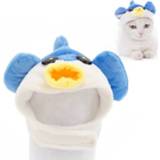 Dress m active 4 STUKS Soft Cat Headgear Dog Cross Pet Hat, Maat: (Pufferfish)