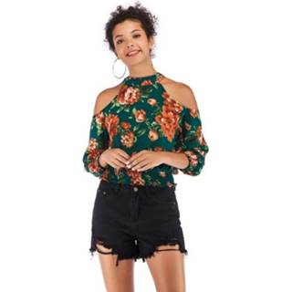 👉 Blous groen m active Character Slim All-Match Blouse (Kleur: Maat: M)